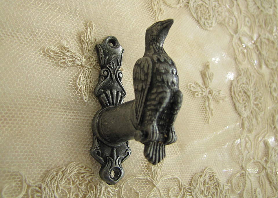 Vintage Ornate Bold Eagle Hanger or hardware