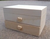 Unfinished Jewelry Box Craft