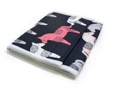 Jewelry Roll Organizer Storage Case for Home & Travel - Wooden Horses