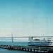 Teal Home Decor - aqua decor, palm trees, beach decor, california beaches, wall decor, summer photography - photo set of 4 - 5x5 Photographs