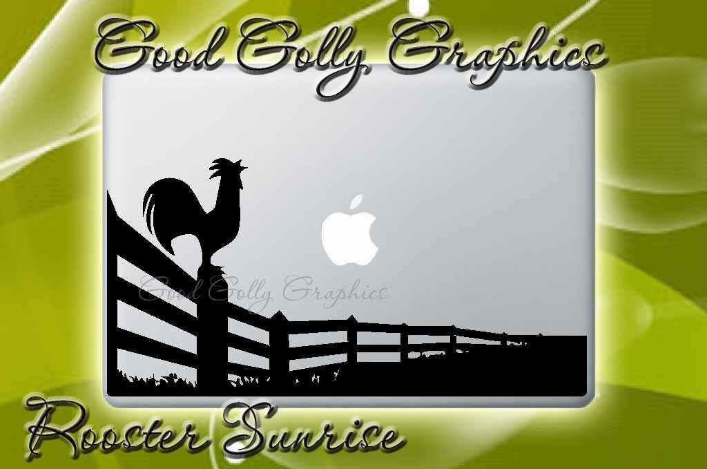 Rise and Shine Rooster vinyl decal