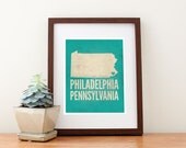 Philadelphia, Pennsylvania Love Print, 8" x 10"