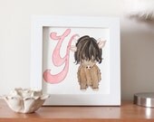 Y is for Yak original painting