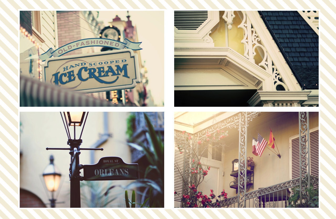 Disneyland: In The Details - Four 4x6 prints