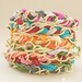 FRIENDSHIP bracelet with chunky gold curb chain and silk cord