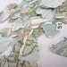 Atlas Paper Hearts Wedding Confetti -1000 hearts- vintage atlas world map beach shabby chic wedding decor wedding favors decoration