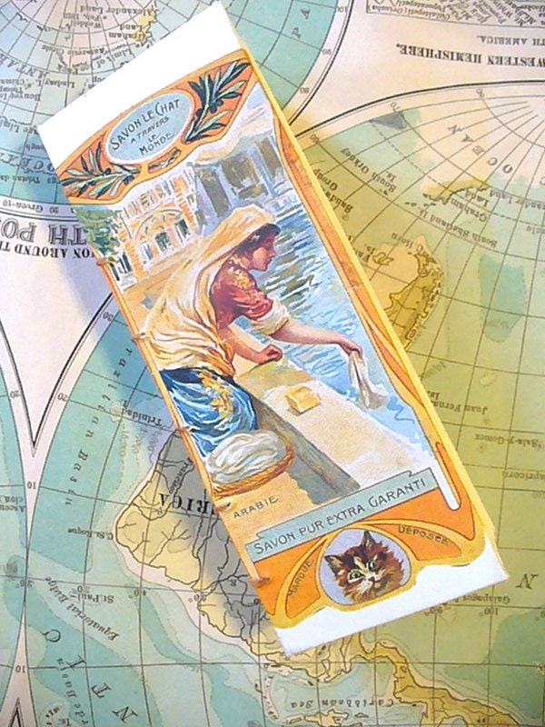 French Perfume Card Book