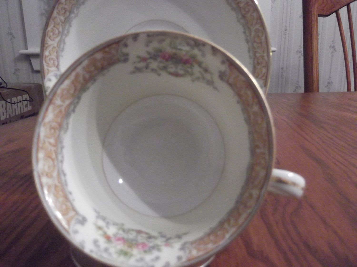Noritake cup and saucer made in occupied Japan circa 1945-1952-  39