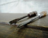 Tools for Torque Vintage Screwdrivers Phiilips and Flat head Pair Sm-Med Size