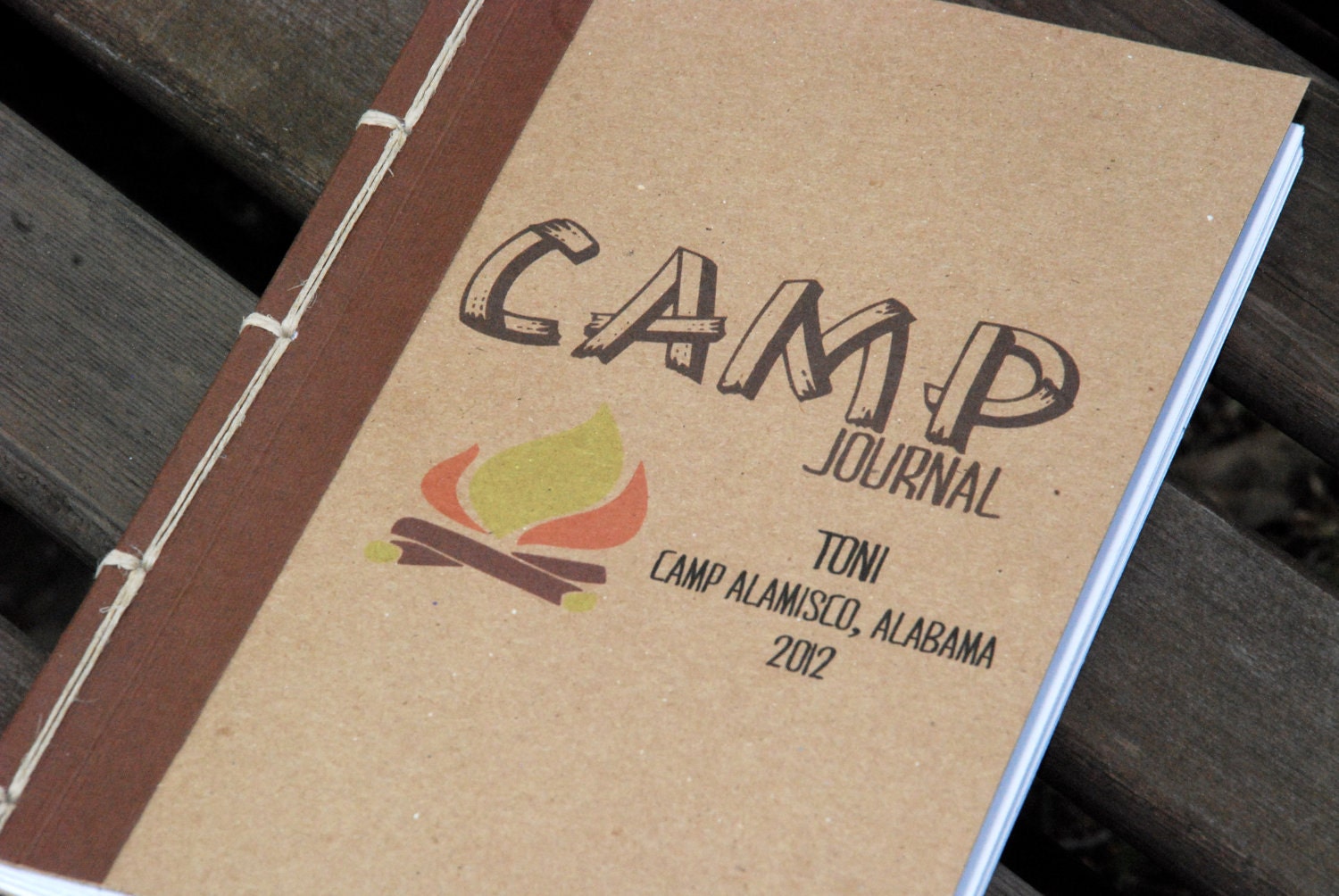 Personalized Summer Camp Journal