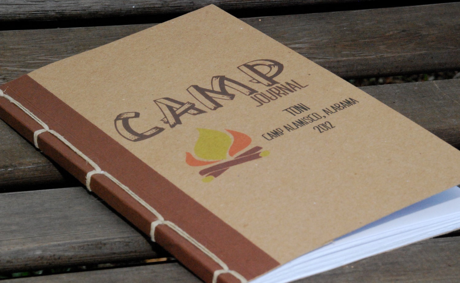 Personalized Summer Camp Journal