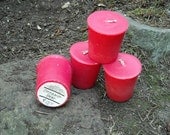 Cinnamon Bear soy and palm wax votives