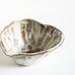 Heart Dish, stoneware bowl, trinket dish, decorative heart bowl, rustic, white and red artistic glaze, handmade pinch bowl, irish pottery