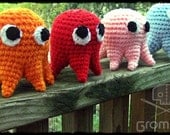 Pacman Ghostie Plush- Lot of 4