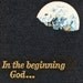 1969 Apollo 8 In the Beginning God...  US Postage Stamp Enlarged on Canvas