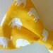Yellow Elephant Mens Bow tie - clip on