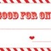 Printable Coupons - Father's Day, Graduation Present, Birthday or Anniversary gifts - Blank Coupons - Gift for Husband or Boyfriend