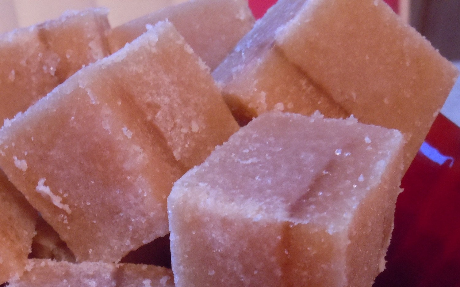ORGANIC Soap Base Natural Brown Sugar Soap Cubes - Coconut Scent - Vegan guest bath decorative polish exfoliate