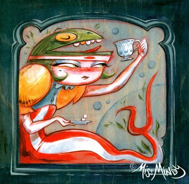 Voice in My Head (Print) by Miss Mindy