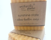 Sunshine State Soap - made with Florida Orange Juice - NaturallyPureBC Sunshine State Soap - made with Florida Orange Juice - NaturallyPureBC
