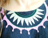 Josefa DISENO 1970s Vintage Hippie Dress