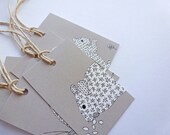 Woodland Animals Gift Tags Set of Five
