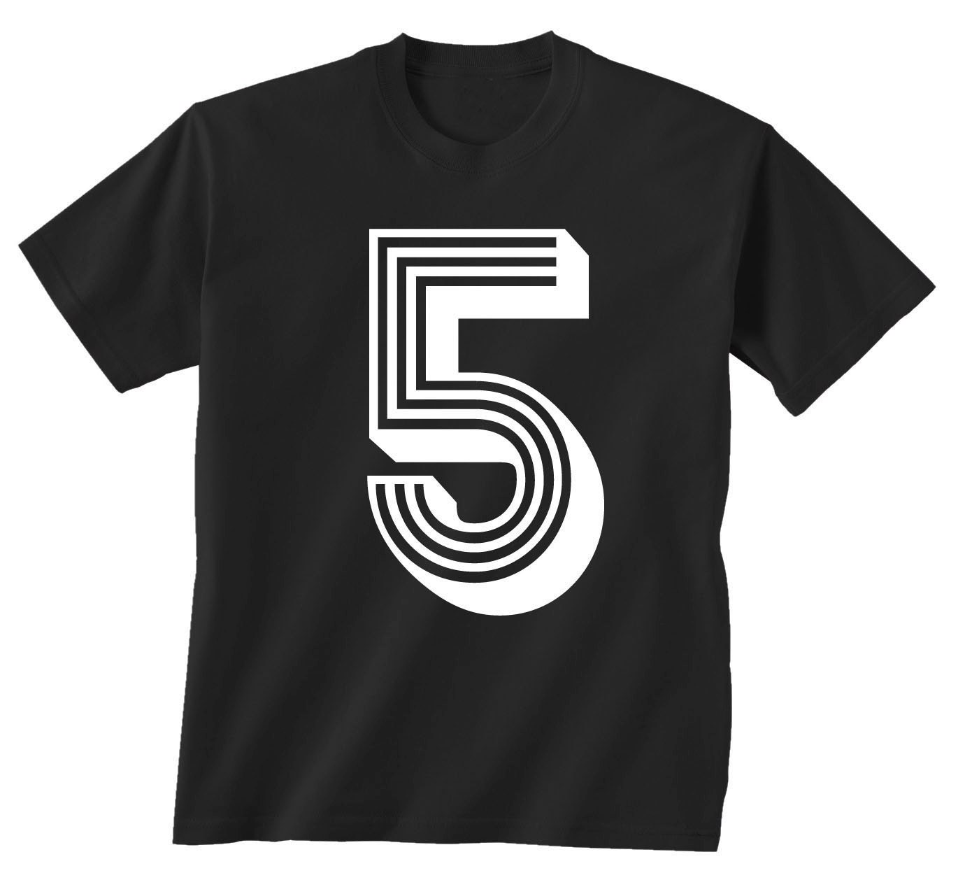 5th Birthday ---------KIDS T Shirt------- ALL sizes--------2t, 3t, 4t, youth xs, yth sm, yth med, yth lg, yth xl ZA ( 7 color choices )