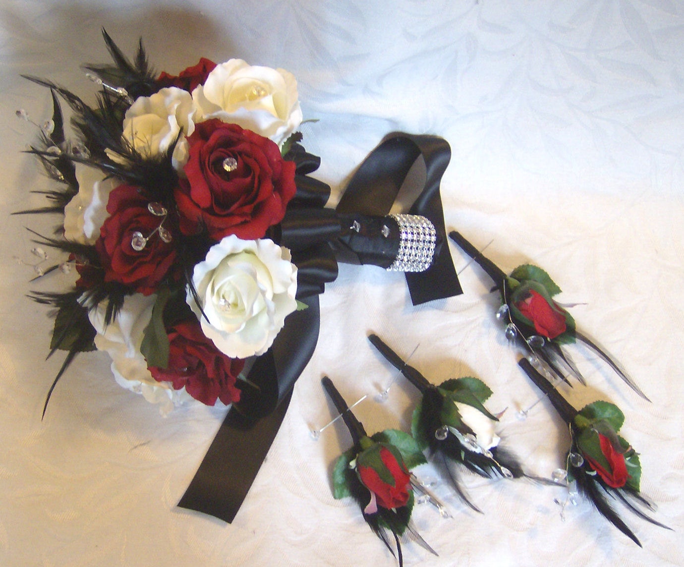 Dark Wedding Bouquets