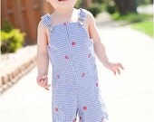 Jack and Jill Shortalls: Jon Jon PDF Pattern, Romper PDF Pattern, Overalls PDF Pattern, Baby, Toddler, Child
