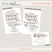 Printable Wedding Invitation - The Amore Collection