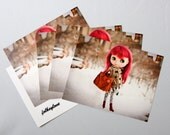 Central Park love - A Blythe postcard