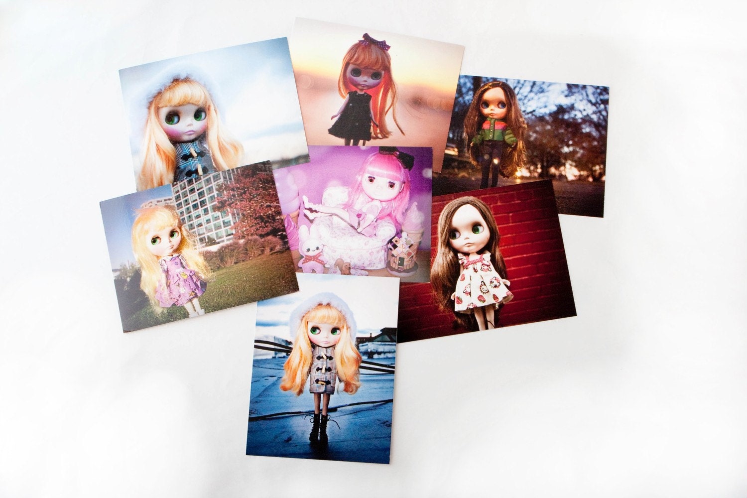 Blythe postcard pack - Set of 7