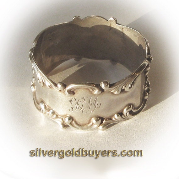 Vintage Sterling Silver Napkin Rings