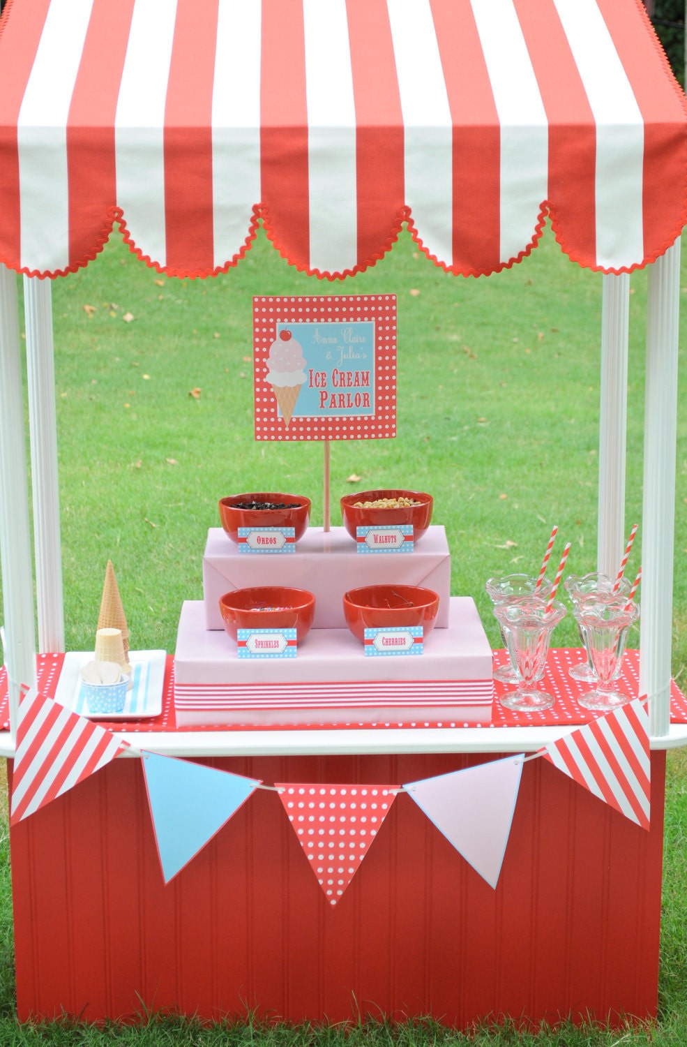 Ice Cream Parlor Party Collection: Printable Parlor Sign