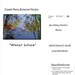 Photograph WATER LILIES, Coastal Maine Botanical Gardens, Boothbay Harbor, Maine,  Canvas Wrap Glicee PrInt, 36 x 24, Maine Water Garden