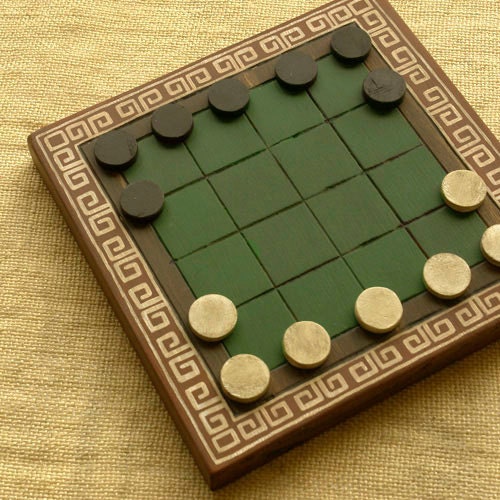 ANCIENT BOARD GAME - Woodwork - Art - Handmade - Decoration - Gift - Wedding gift - Christmas gift: O-pat-ko-no (Korea).