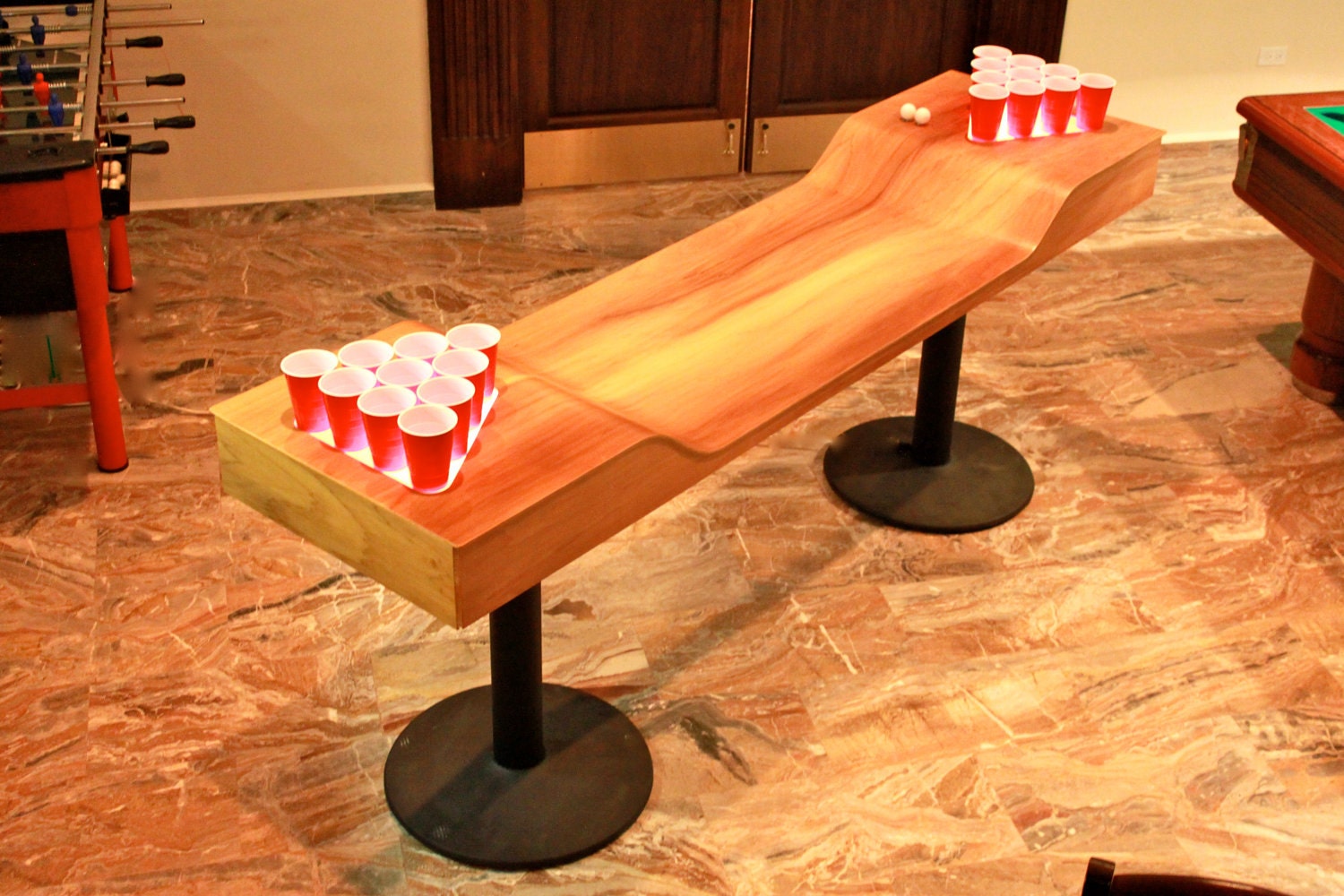 Custom C5 Beer Pong Table