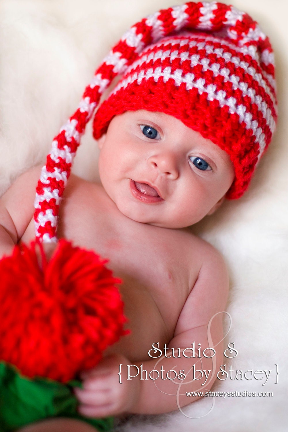 Knitted Elf Hat