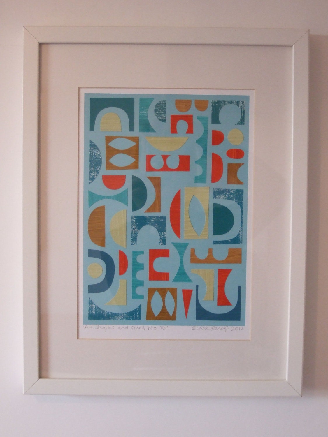 All Shapes And Sizes No10, ORIGINAL collage