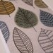 Woodland Leaves, limited edition giclee print