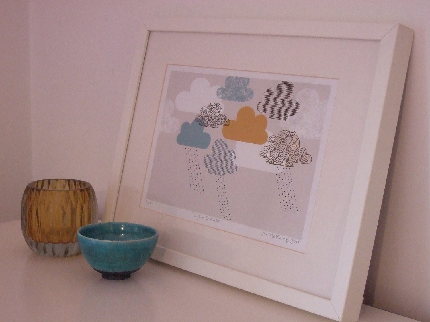 Light Showers, limited edition giclee print