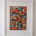 All Shapes And Sizes No8, ORIGINAL paper collage