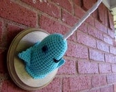 Tim the Narwhal -- Small -- Aqua Blue