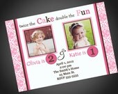 Joint Party Girls Birthday Invitation Il_170x135
