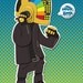 Guy-Manuel Mini-Print (Daft Punk)