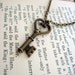 The Josephine Antiqued Key Necklace