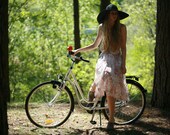 Light flowers skirt