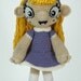 Crocheted Friends Forever: Tilly - (Ready to ship) crocheted amigurumi doll (PRICE REDUCED)