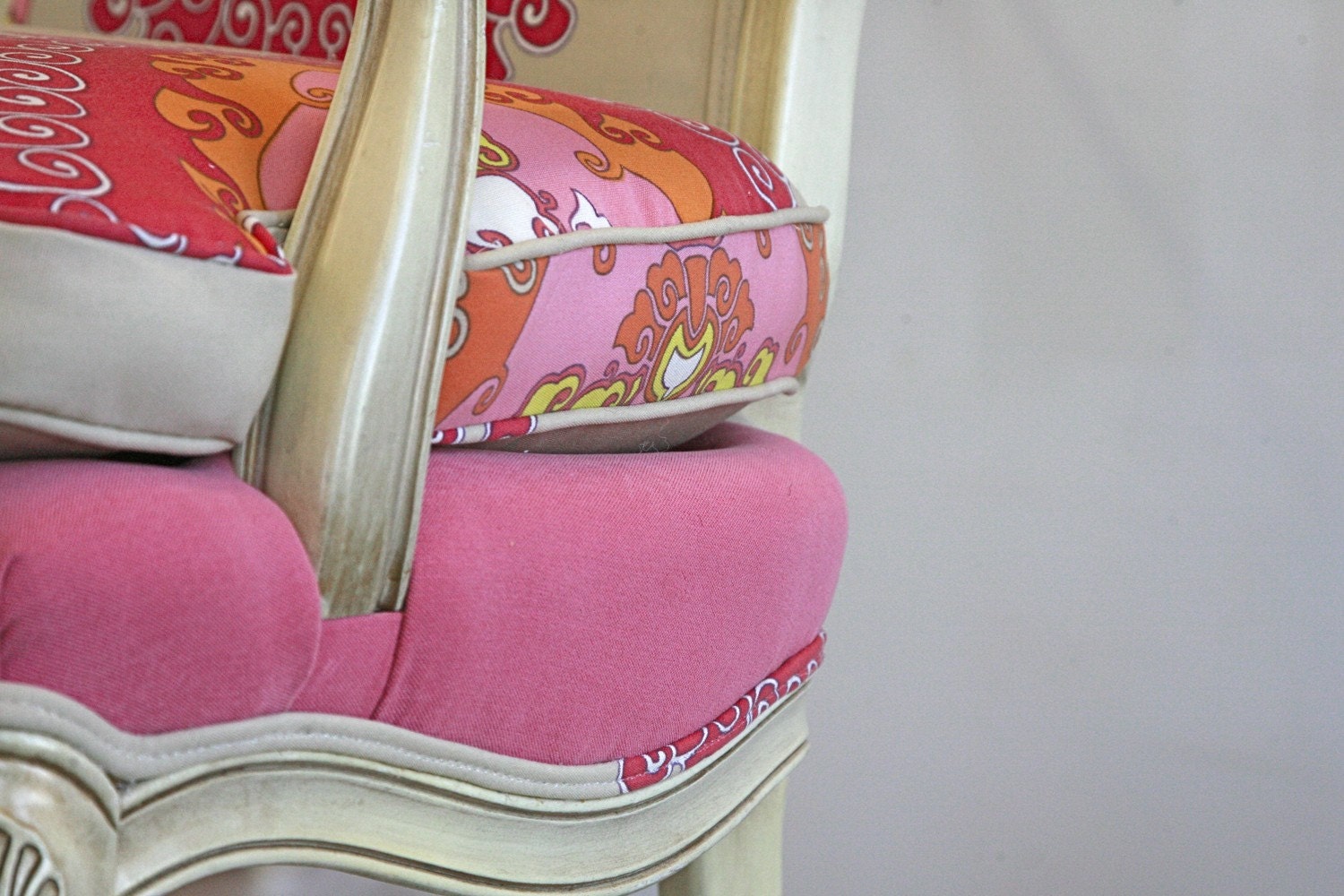 Paradise Punch French Chair  RESERVED