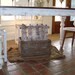 CUSTOM BUILT Reclaimed White Farm Table, Rustic Barn Pine Farmhouse, Dining, Harvest Table